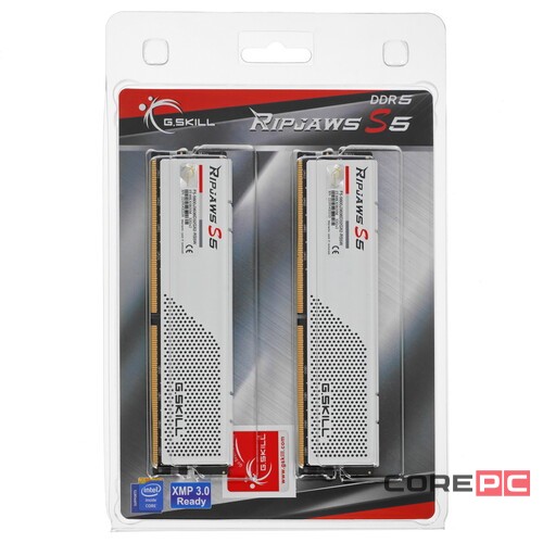 Оперативная память 64 Gb 5600 MHz G.Skill RIPJAWS S5 White (F5-5600J3636D32GX2-RS5W)