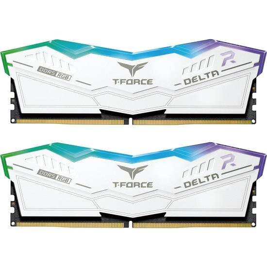 Оперативная память 48 Gb 7200 MHz Team Group T-FORCE DELTA RGB White (FF4D548G7200HC34ADC01)