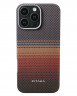 Накладка для i-Phone 16 Pro 6.3" Pitaka Tactile Woven Case&Grip 3 (Sunset)