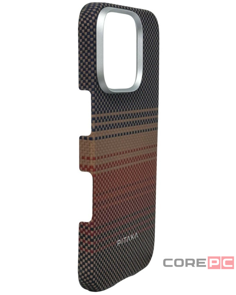 Накладка для i-Phone 16 Pro 6.3" Pitaka Tactile Woven Case&Grip 3 (Sunset)