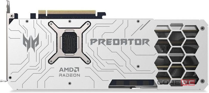Видеокарта Acer (DP.Z4FWW.P02) Radeon RX 9070 XT 16GB PREDATOR BIFROST WHITE OC