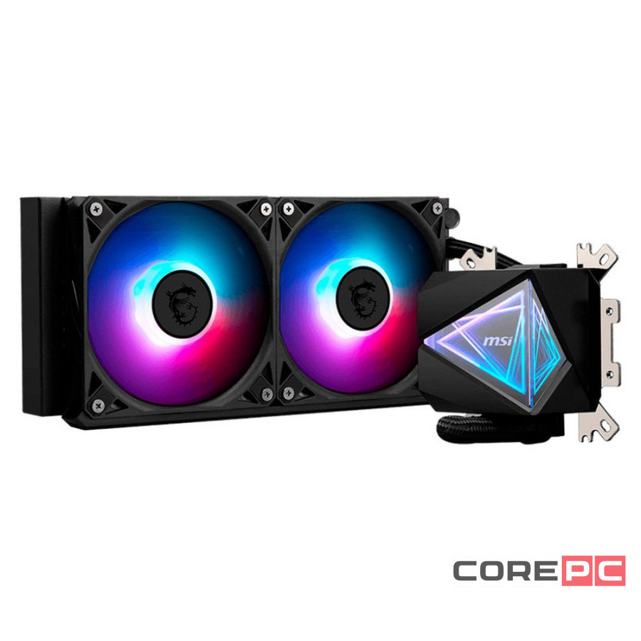 Система жидкостного охлаждения для процессора MSI MAG CORELIQUID I240 ARGB Black (306-7ZW7A11-C24 / 306-7ZW)