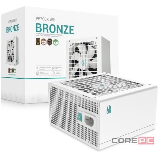 Блок питания Deepcool 700W GAMERSTORM PF700X WH White