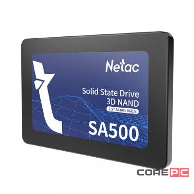 Твердотельный накопитель NETAC 480 Gb NT01SA500-480-S3X