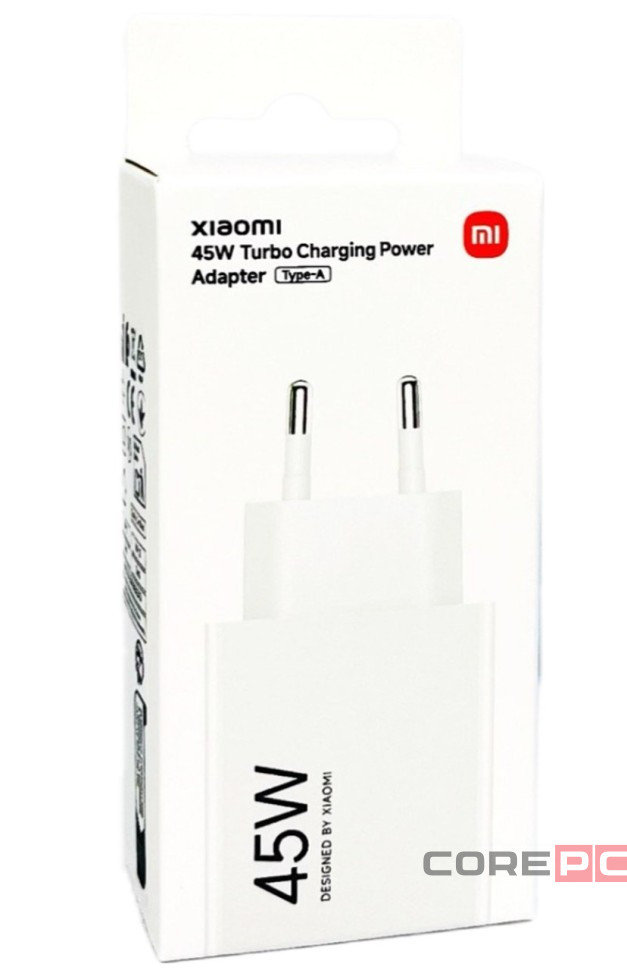 Сетевое зарядное устройство Xiaomi MI 1USB 45W (MDY-17-EF) белое