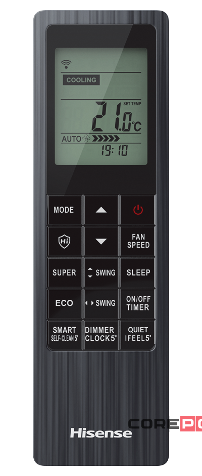 Бытовая сплит-система серии BLACK CRYSTAL Classic A AS-13HW4SVDTG5В (комплект)