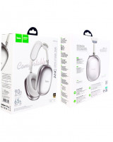 Стереонаушники Bluetooth полноразмерные Hoco W55 Plus ANC BT5.4/ANC/65ч серебристые