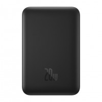 Powerbank с беспроводной зарядкой Baseus Magnetic Mini Air Slim 10000mAh 20W (P10059001113-00) черны