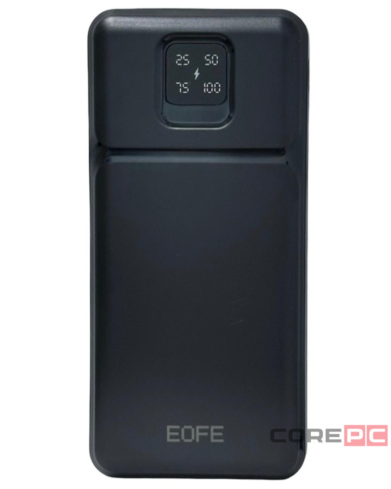 Powerbank EOFE G102 10000mAh 2A 2USB/Type-C с дисплеем чёрный