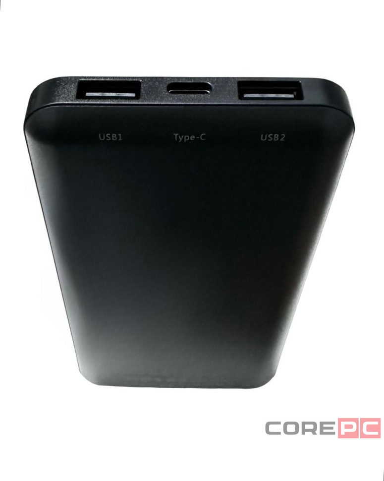 Powerbank EOFE G102 10000mAh 2A 2USB/Type-C с дисплеем чёрный