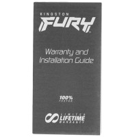 Оперативная память 8 Gb 4800 MHz Kingston FURY Impact Black (KF548S38IB-8)