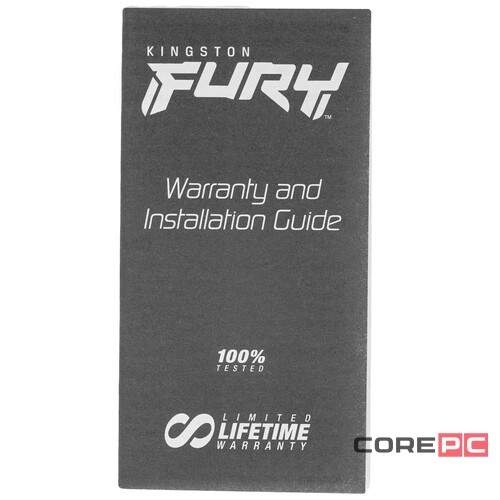 Оперативная память 8 Gb 4800 MHz Kingston FURY Impact Black (KF548S38IB-8)