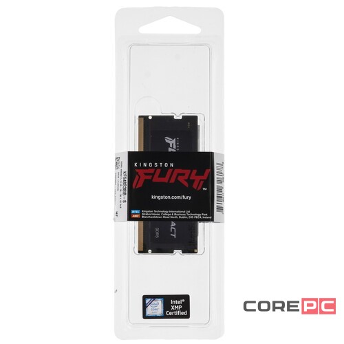 Оперативная память 8 Gb 4800 MHz Kingston FURY Impact Black (KF548S38IB-8)