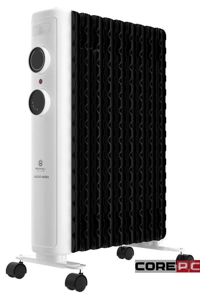 Масляный радиатор серии LAGGIO NERO ROR-LN9-2000M