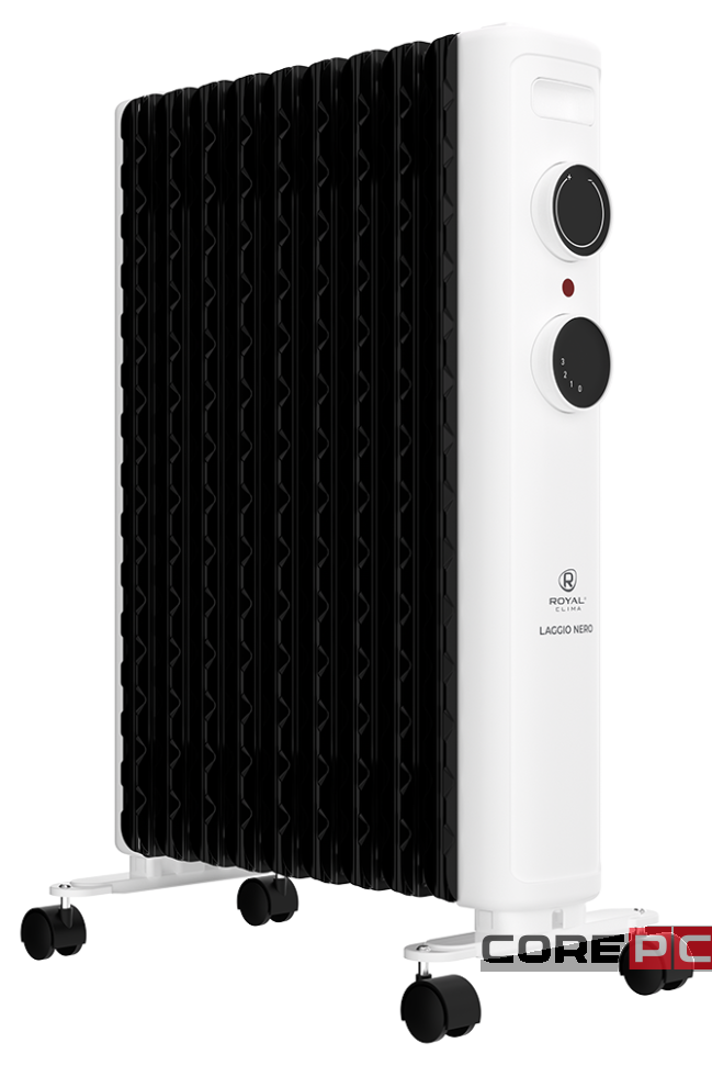 Масляный радиатор серии LAGGIO NERO ROR-LN9-2000M