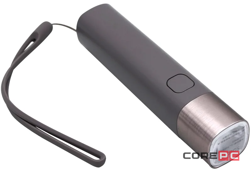 Портативный фонарик + Powerbank 3000mAh Xiaomi Solove X3S коричневый