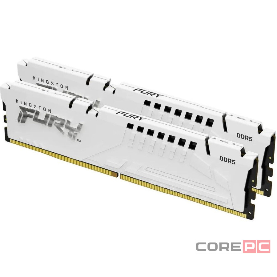 Оперативная память 32 Gb 6800 MHz Kingston FURY Beast White (KF568C34BWEK2-32)