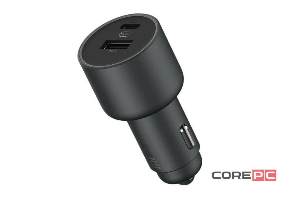 Автомобильное зар. устр. Xiaomi Xiaomi Mi Car Charger 100W 1USB/1USB-C BHR4460CN/CC07ZM черное
