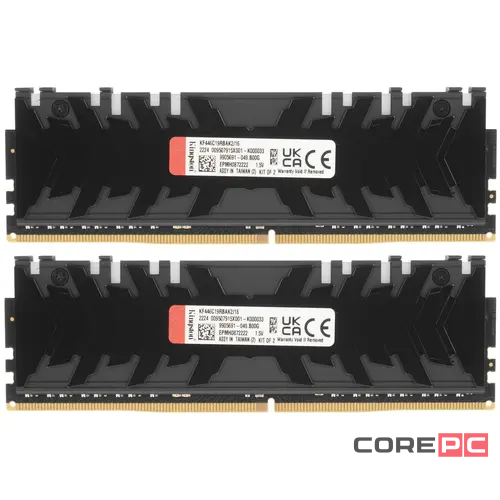 Оперативная память 16 Gb 4600 MHz Kingston FURY Renegade RGB XMP Black (KF446C19RBAK2/16)