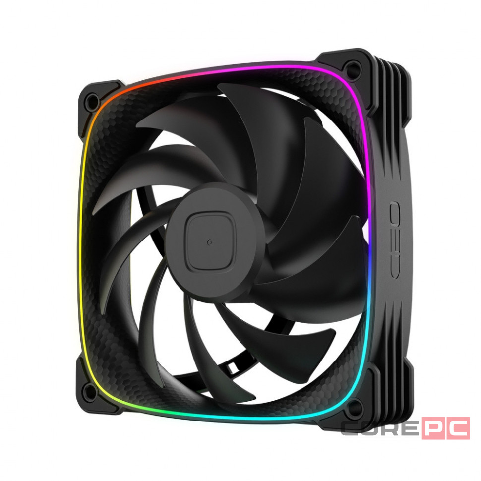 Вентилятор для корпуса Geometric Future Squama 3003B-12 ARGB Black (1F3003B112000)