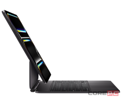 Клавиатура Apple Magic Keyboard with Trackpad для iPad Pro 11 (2024) русская (нейлон с подставкой) (черный) (MWR23)