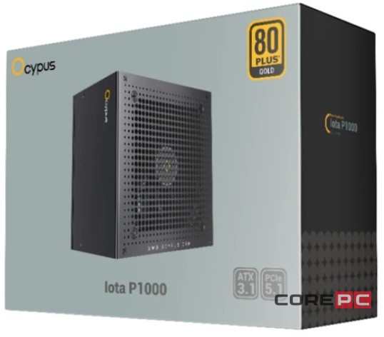 Блок питания Ocypus 1000W Iota P1000 (Iota-P1000-G1FFBK024X-EU) 16 Pin (PCIe 5.0 Connector Cable Details)