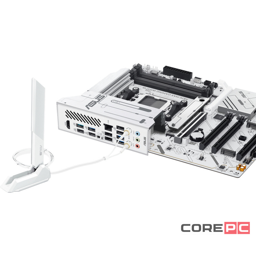 Материнская плата ASUS X870 MAX GAMING WIFI7 White (90MB1LZ0-M0EAY0)