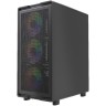 Компьютерный корпус Powercase Mistral A4B FRGB Fans Black (CMAB-L4)