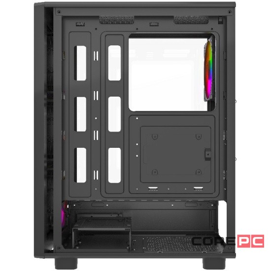 Компьютерный корпус Powercase Mistral A4B FRGB Fans Black (CMAB-L4)