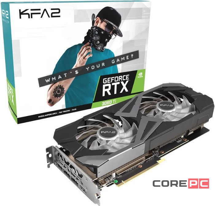 Видеокарта MSI (RTX 3050 AERO ITX 8G) GeForce RTX 3050 8GB AERO ITX