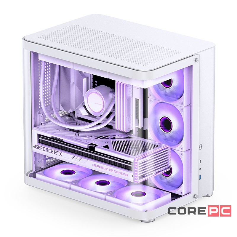 Компьютерный корпус JONSBO TG White (TK-2 2.0)