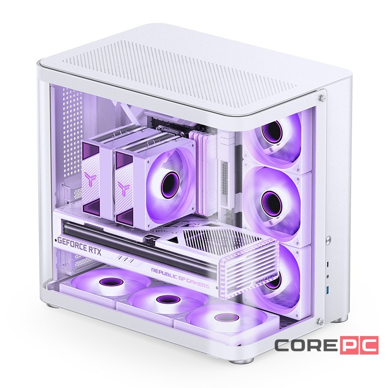 Компьютерный корпус JONSBO TG White (TK-2 2.0)