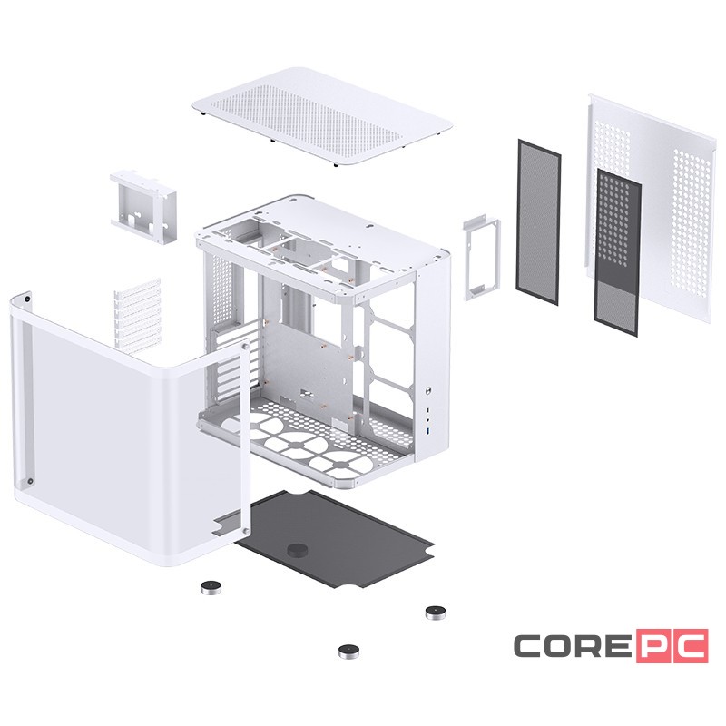 Компьютерный корпус JONSBO TG White (TK-2 2.0)