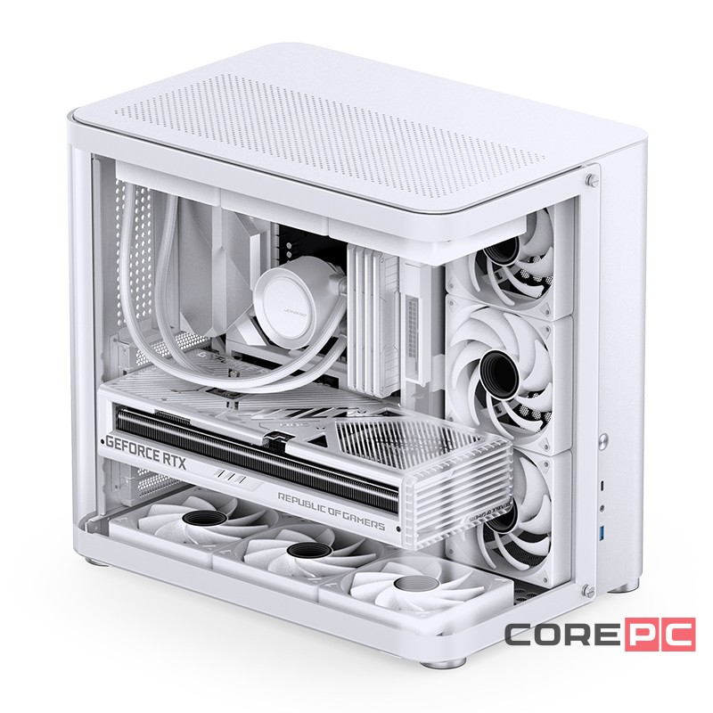 Компьютерный корпус JONSBO TG White (TK-2 2.0)