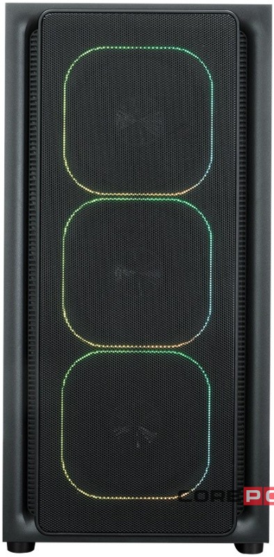 Компьютерный корпус XASTRA A411M 4ARGB-FG TG Black (A411M-4FG12A)