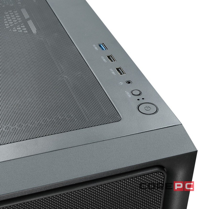 Компьютерный корпус XASTRA A411M 4ARGB-FG TG Black (A411M-4FG12A)