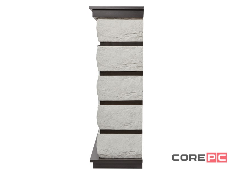 Портал Firelight Excalibur 30 камень белый, шпон венге