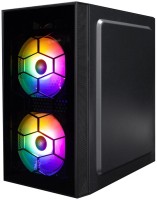 Компьютерный корпус 1STPLAYER FIREBASE X1 LED Black (X1-BK-3F1)