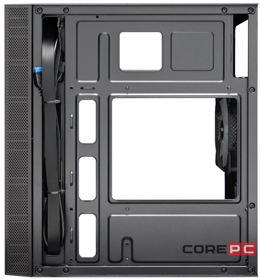 Компьютерный корпус 1STPLAYER FIREBASE X1 LED Black (X1-BK-3F1)