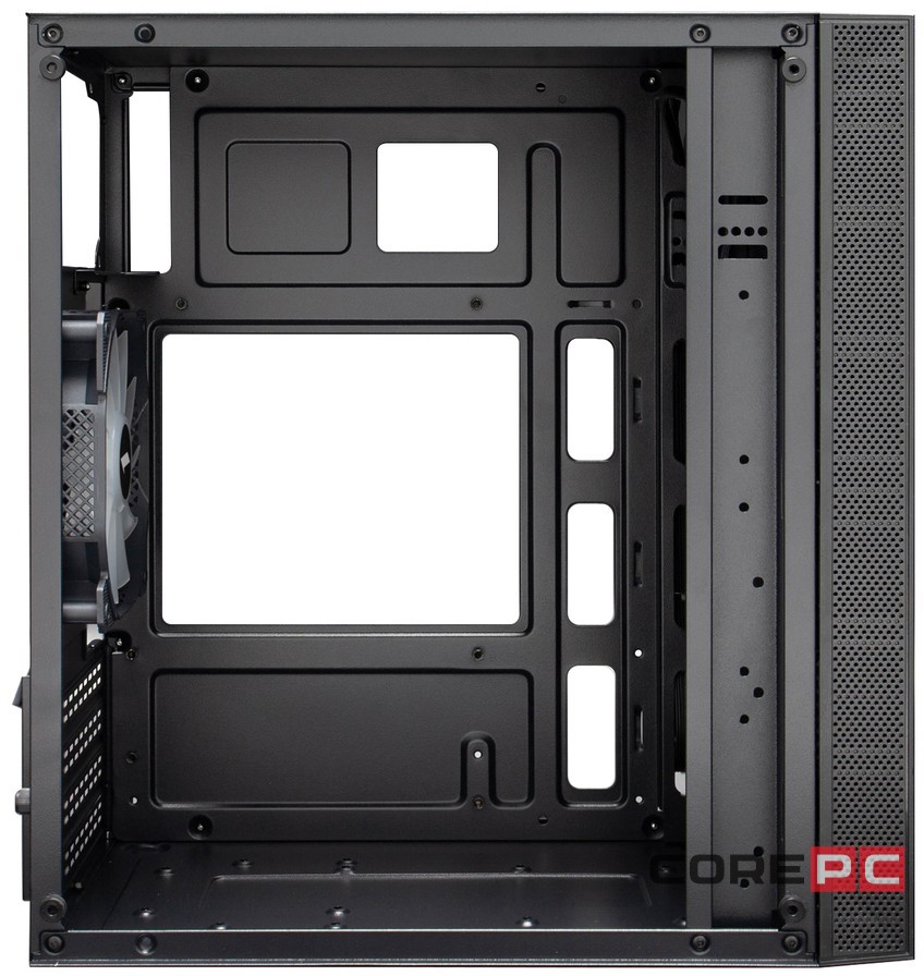 Компьютерный корпус 1STPLAYER FIREBASE X1 LED Black (X1-BK-3F1)
