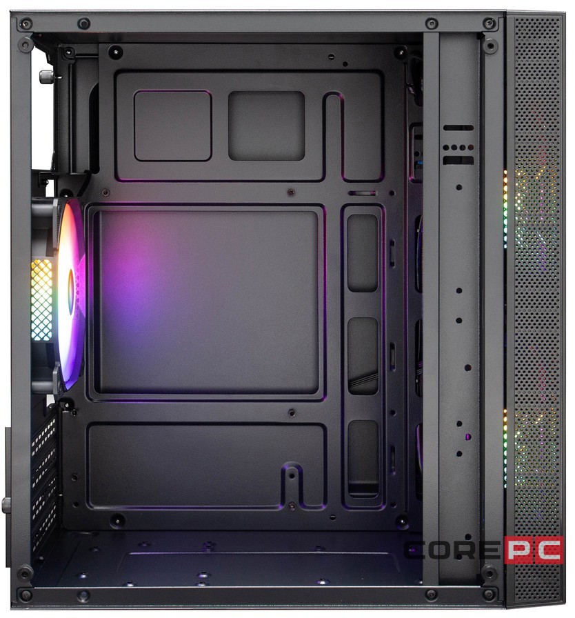 Компьютерный корпус 1STPLAYER FIREBASE X1 LED Black (X1-BK-3F1)