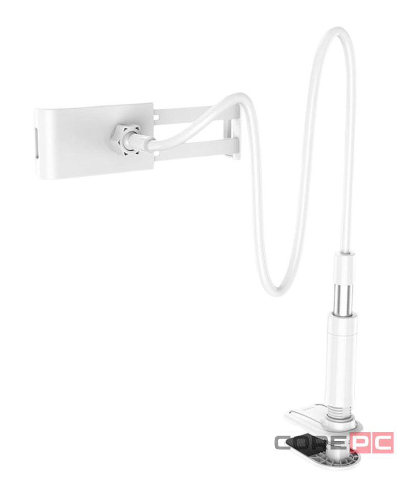 Держатель для телефона на стол Hoco PH24 4"-10.5" белый