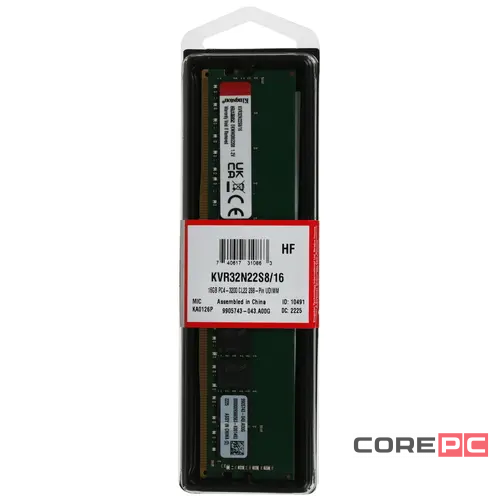 Оперативная память 16 Gb 3200 MHz Kingston (KVR32N22S8/16)