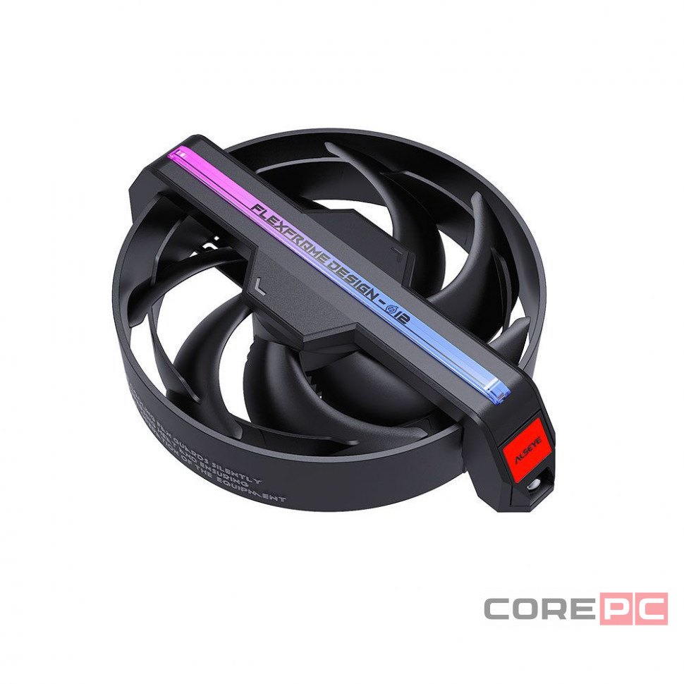 Вентилятор для корпуса ALSEYE ?12 DM12-B Black (AS.04.10.0001)