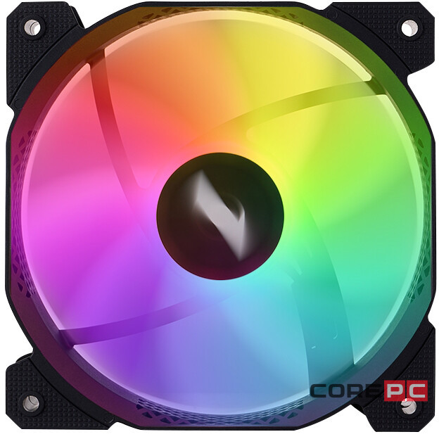 Вентилятор для корпуса 1STPLAYER F7R Reverse ARGB Black (F7R-BK)