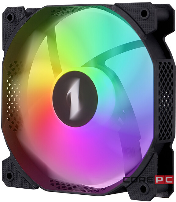 Вентилятор для корпуса 1STPLAYER F7R Reverse ARGB Black (F7R-BK)