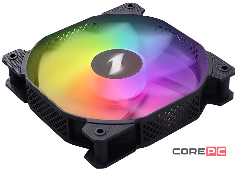 Вентилятор для корпуса 1STPLAYER F7R Reverse ARGB Black (F7R-BK)