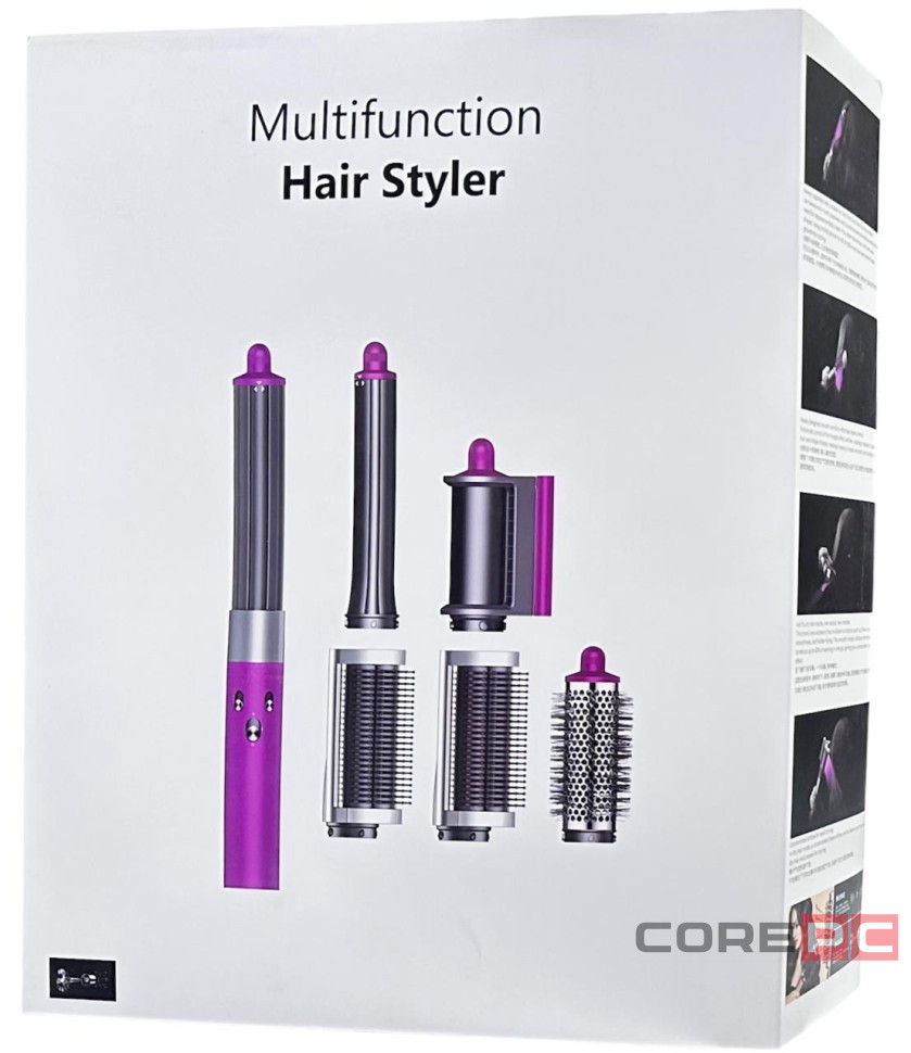 Мультистайлер SenCiciMen X9 EU( европейской вилкой) Насадок 6шт розовая