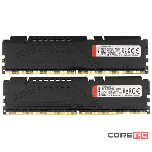 Оперативная память 16 Gb 6000 MHz Kingston FURY Beast EXPO Black (KF560C36BBEK2-16)