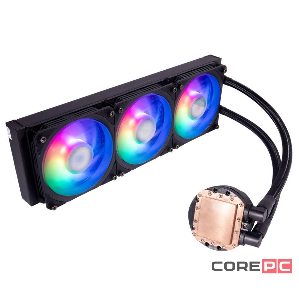 Система жидкостного охлаждения для процессора CoolerMaster MasterLiquid PL360 Flux MLY-D36M-A23PZ-R1
